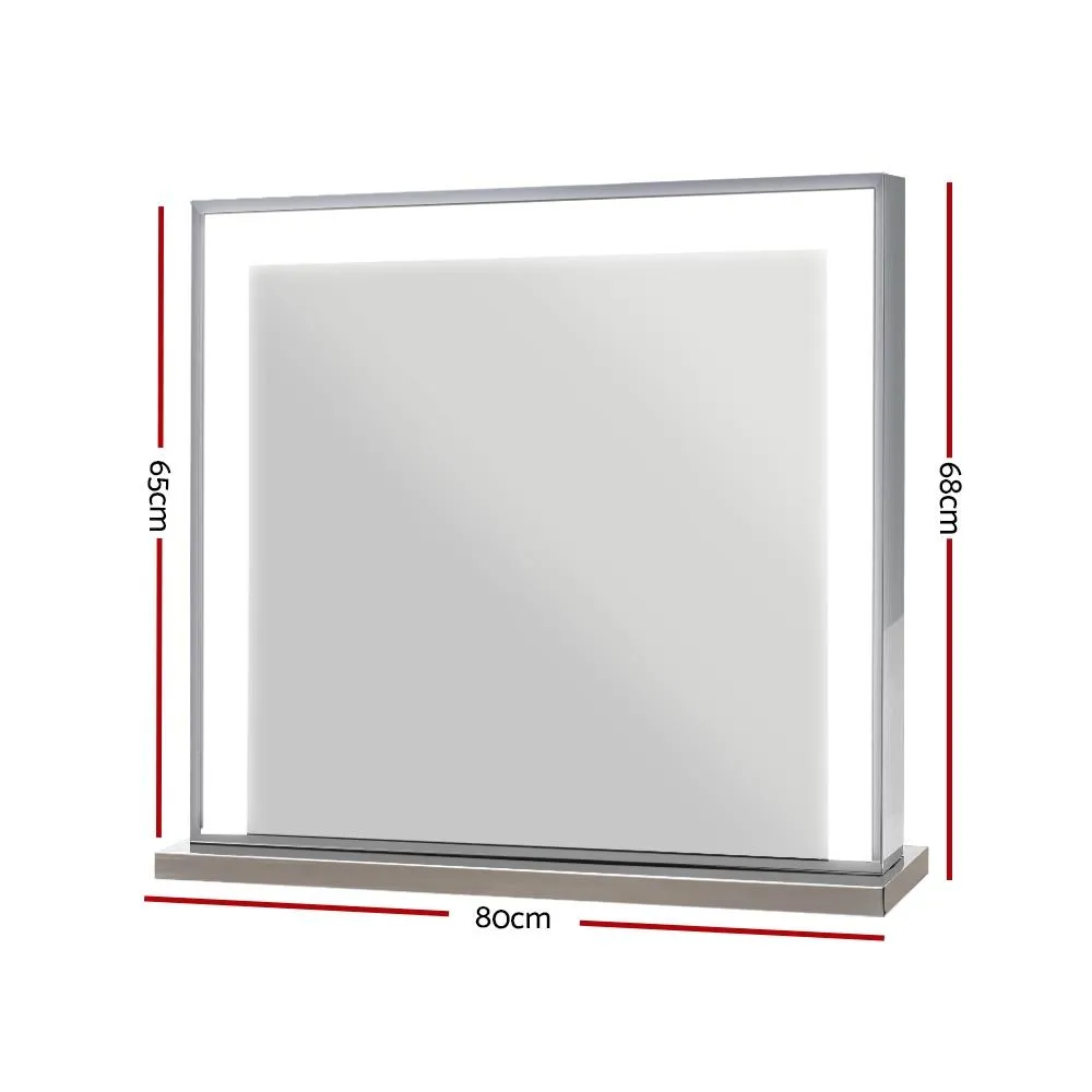 Hollywood Makeup Mirror With LED Light Vanity Beauty Frameless