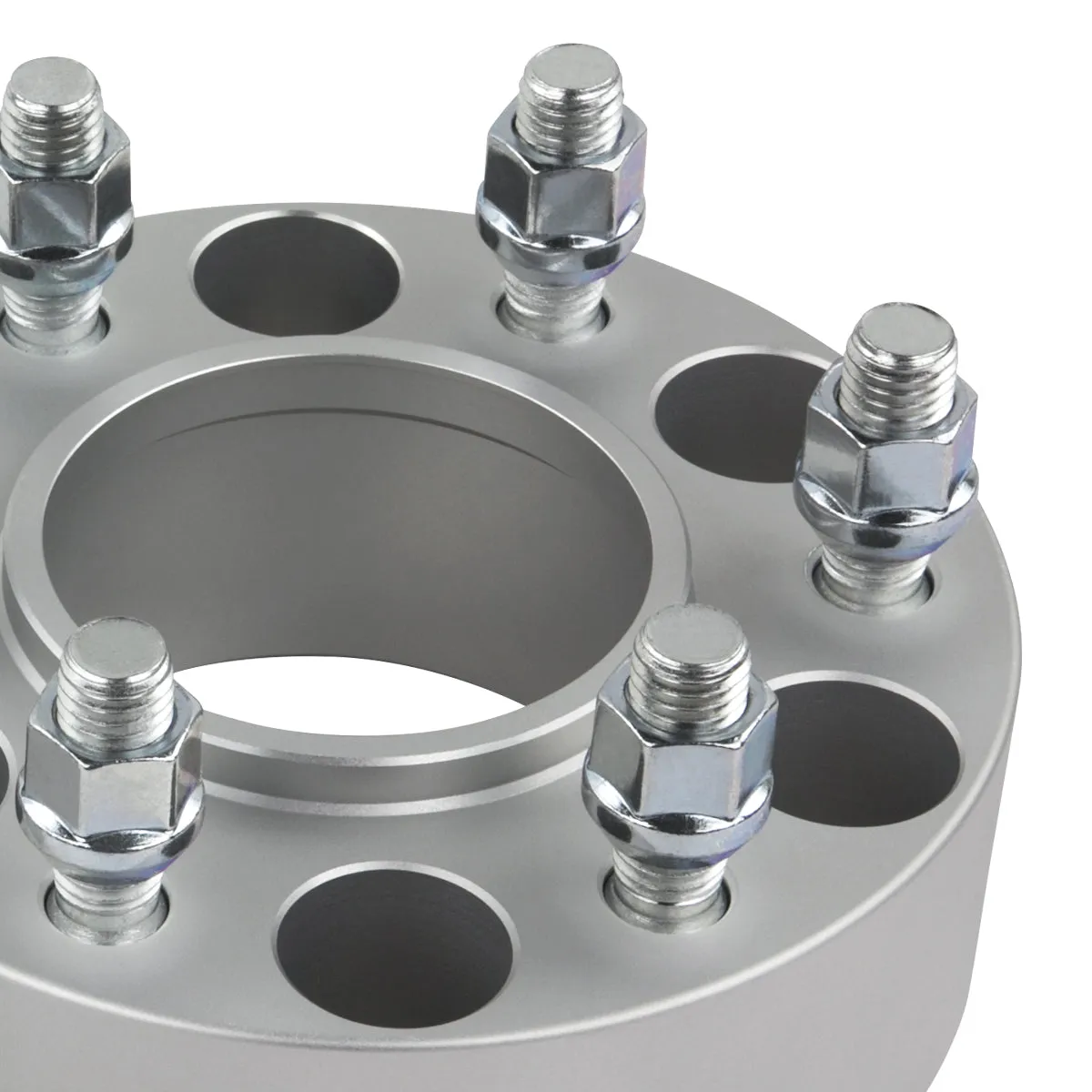 Hub Centric Wheel Spacers FORD / LINCOLN BP 6x135mm M14x2 Studs   Tire Valve Caps