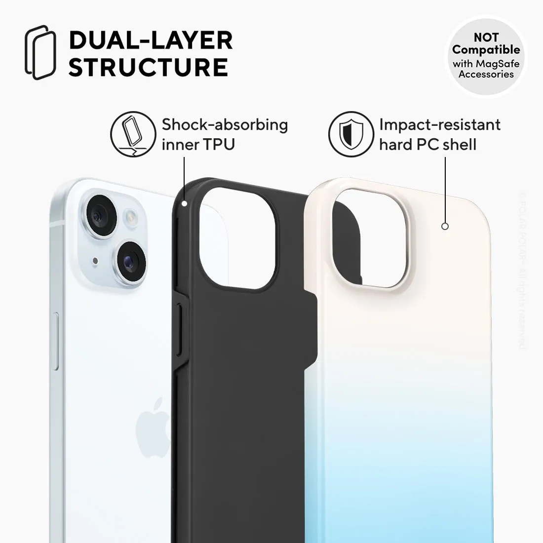 Iceberg Pastel - iPhone 15 Plus Case