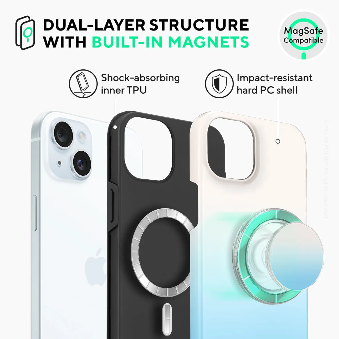 Iceberg Pastel - iPhone 15 Plus Case