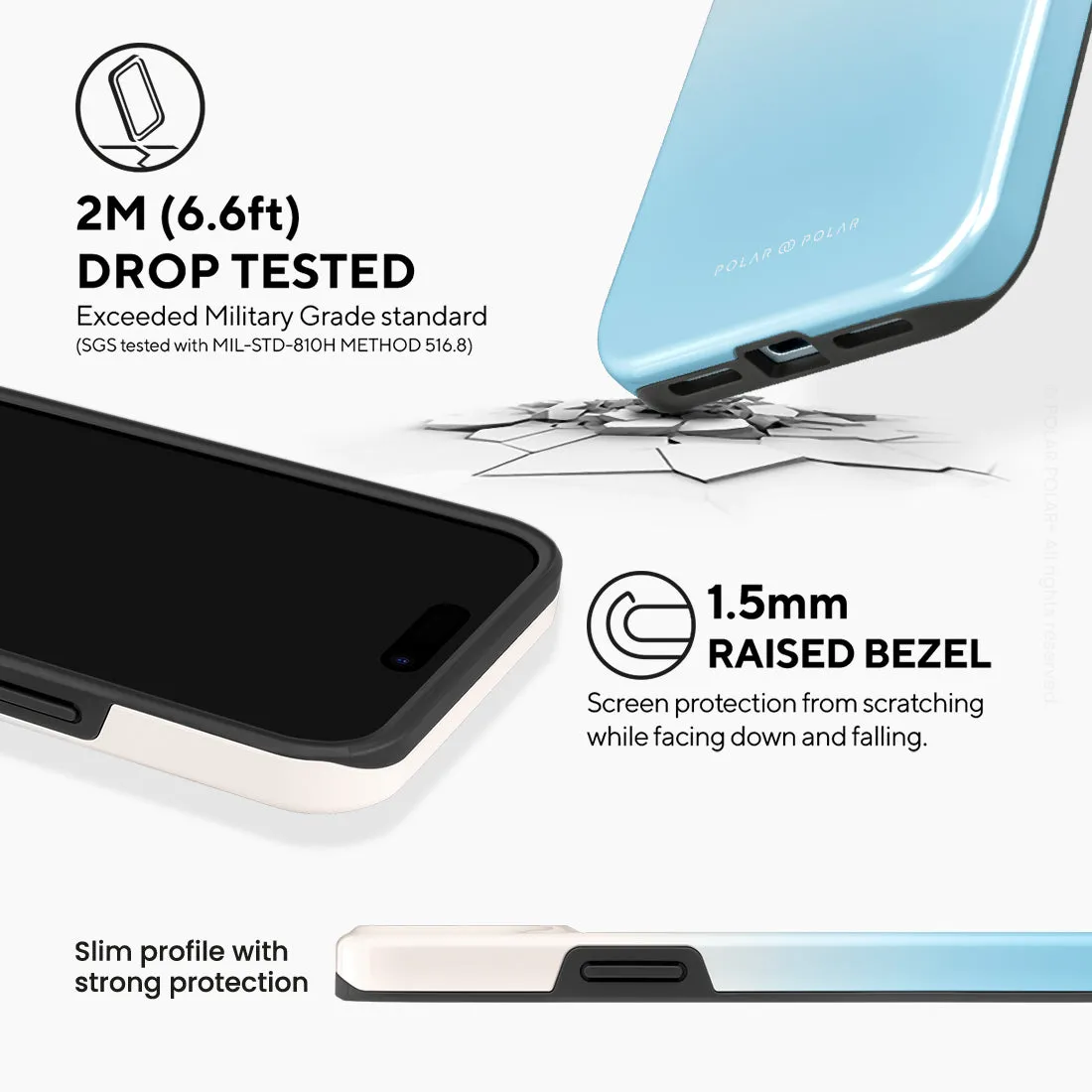 Iceberg Pastel - iPhone 15 Plus Case