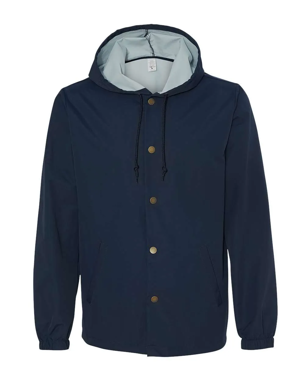 Independent Trading Co. - Water-Resistant Hooded Windbreaker