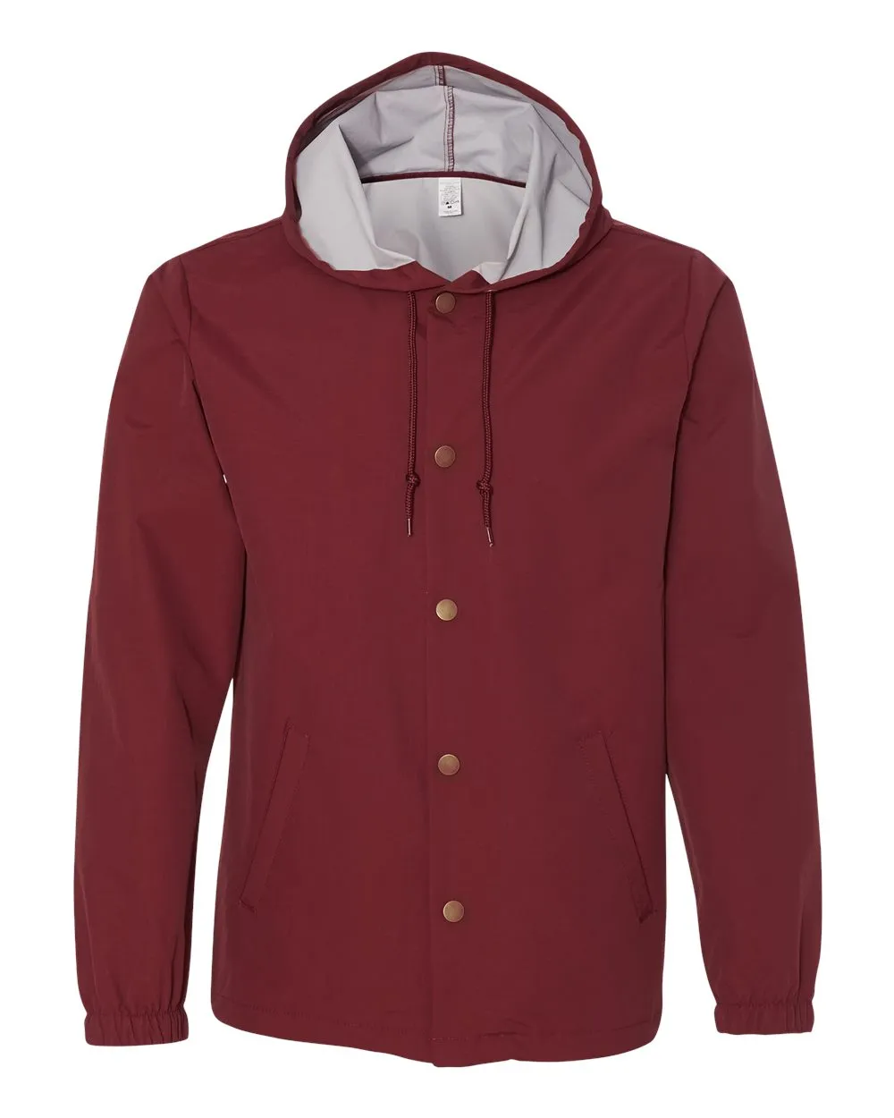 Independent Trading Co. - Water-Resistant Hooded Windbreaker