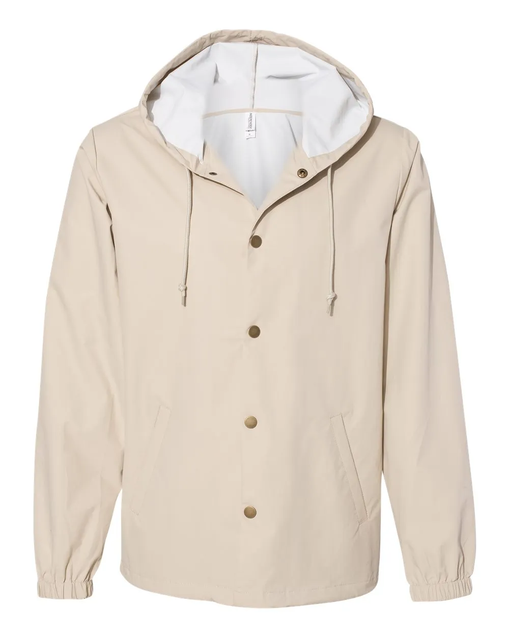Independent Trading Co. - Water-Resistant Hooded Windbreaker