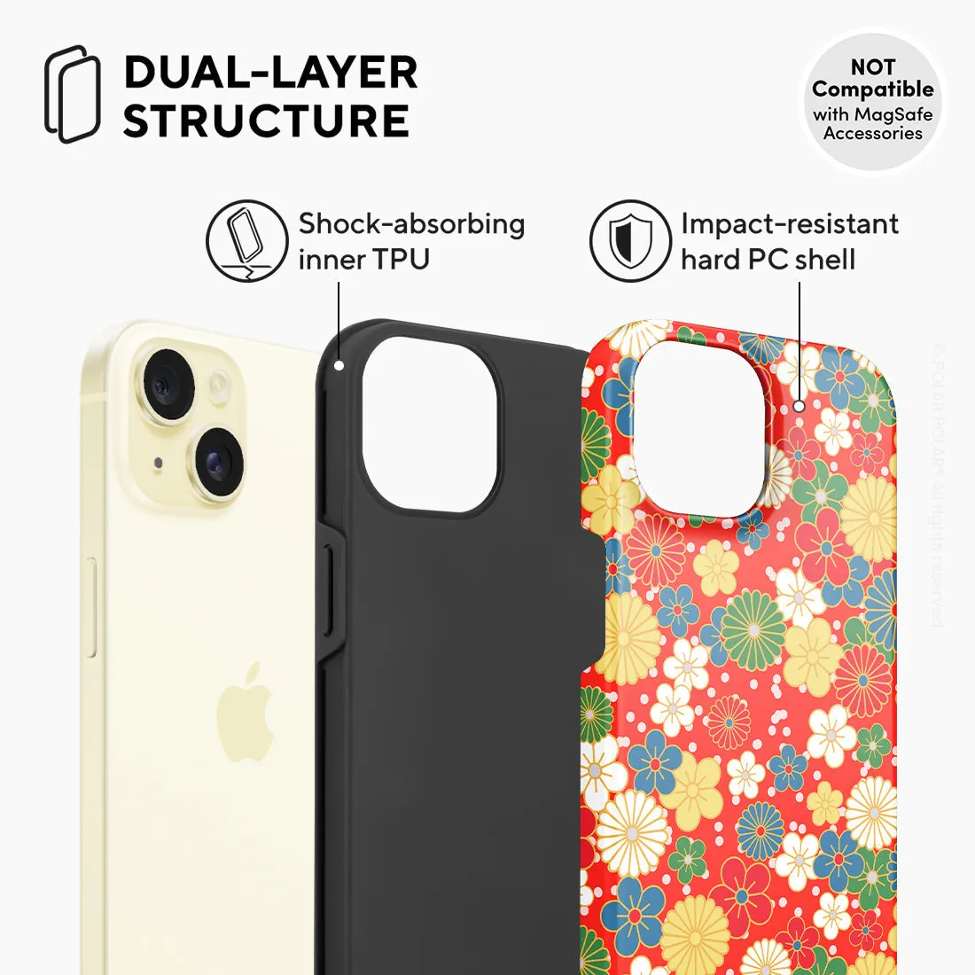 Japan Blossoms Custom - iPhone 15 Case