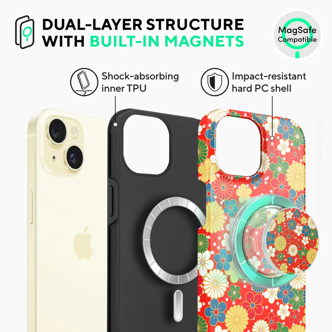 Japan Blossoms Custom - iPhone 15 Case