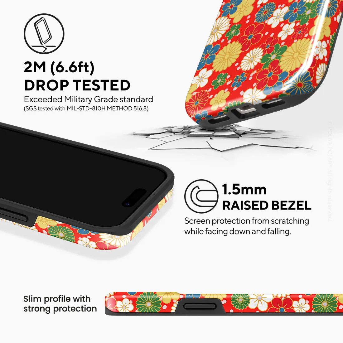 Japan Blossoms Custom - iPhone 15 Case