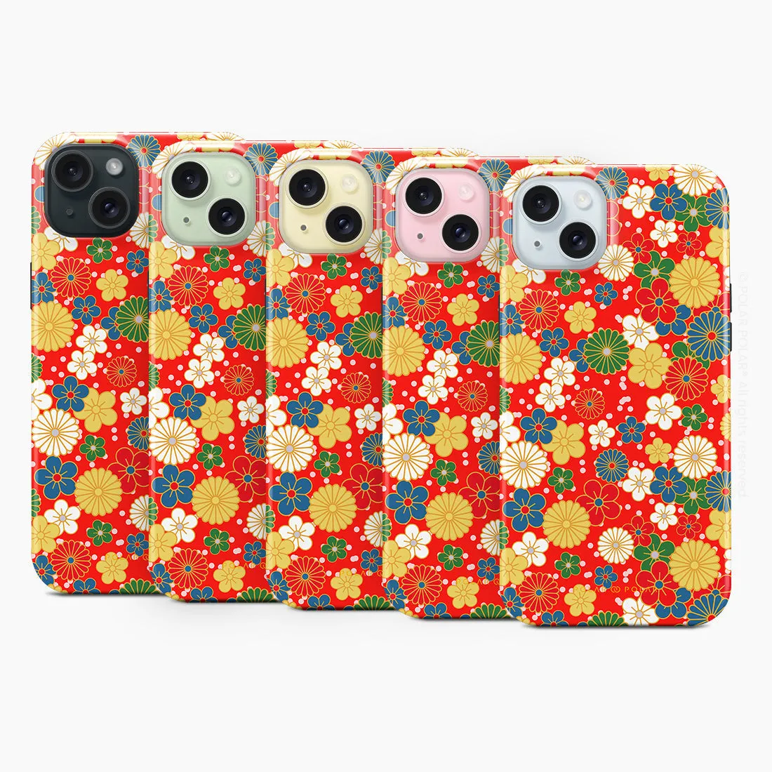 Japan Blossoms Custom - iPhone 15 Case