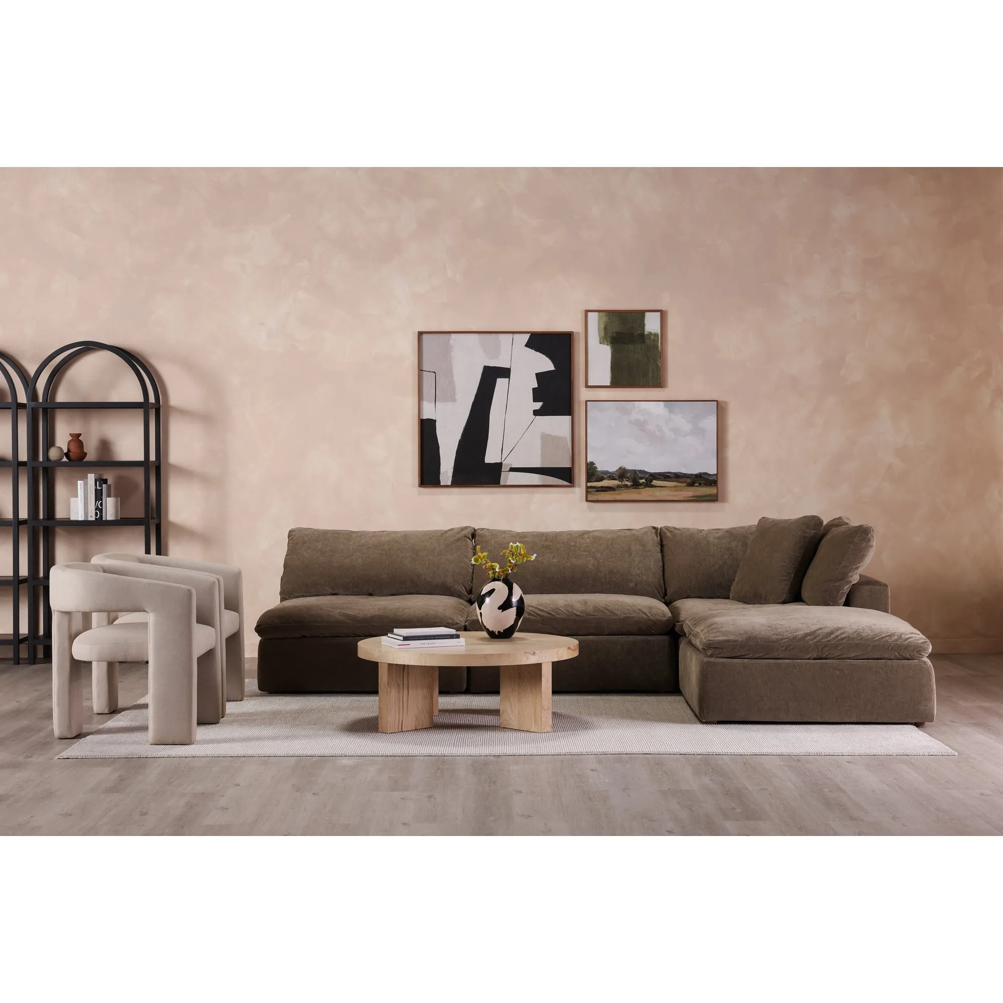 JLA Performance Cushioned Slipper Chair