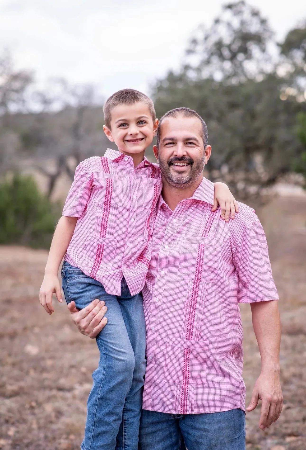 KIDS GUAYABERA SHIRT