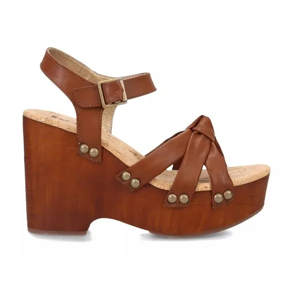KORKS, Dawson Sandal Brown Synthetic NEW