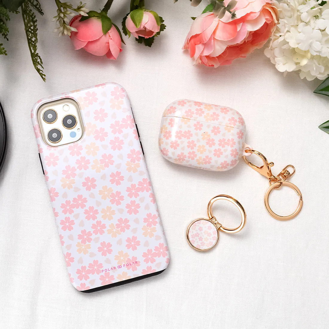 Light Pink Sakura - Samsung Galaxy S22 Ultra 5G Case