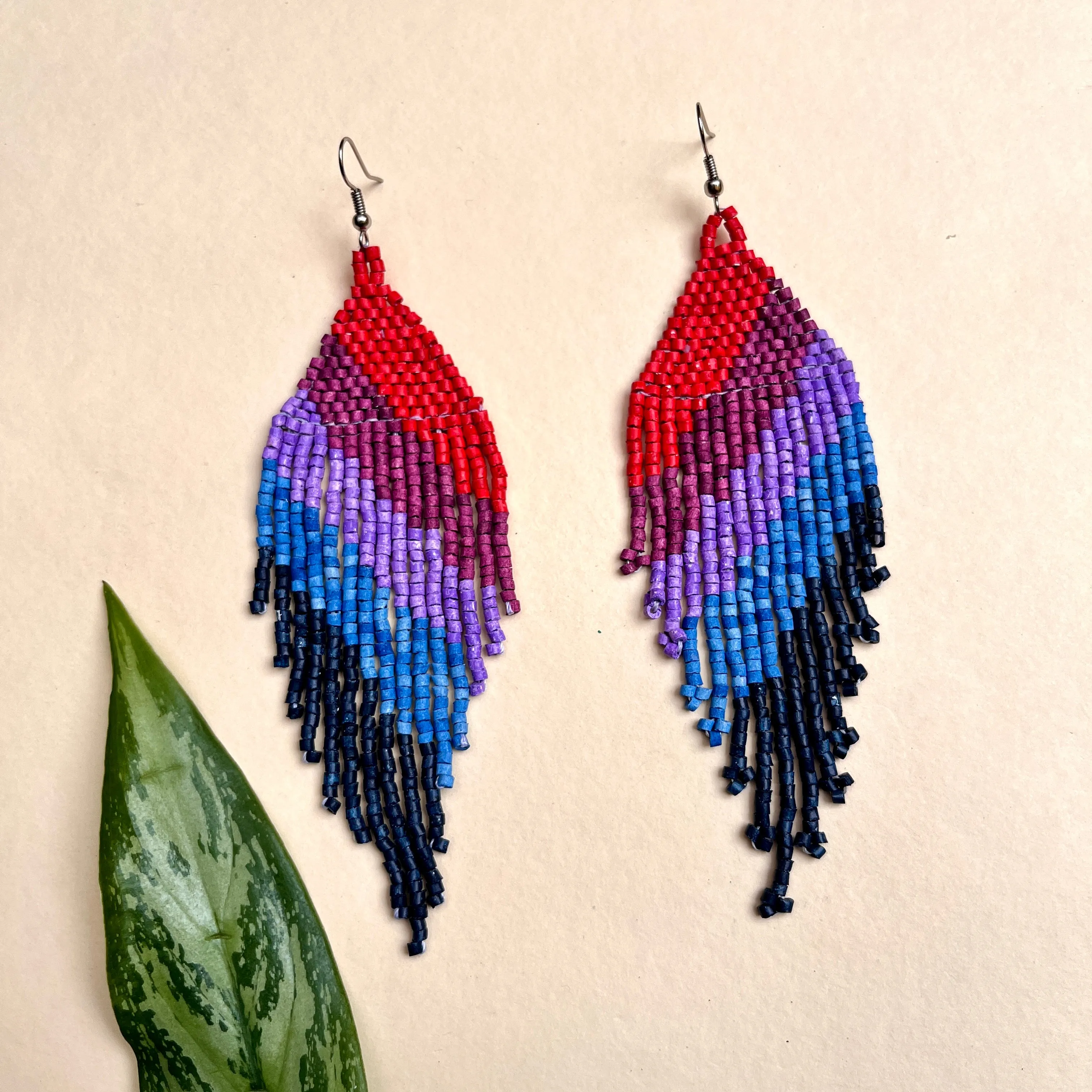 Lightweight Statement Earrings in Symmetrical Design
