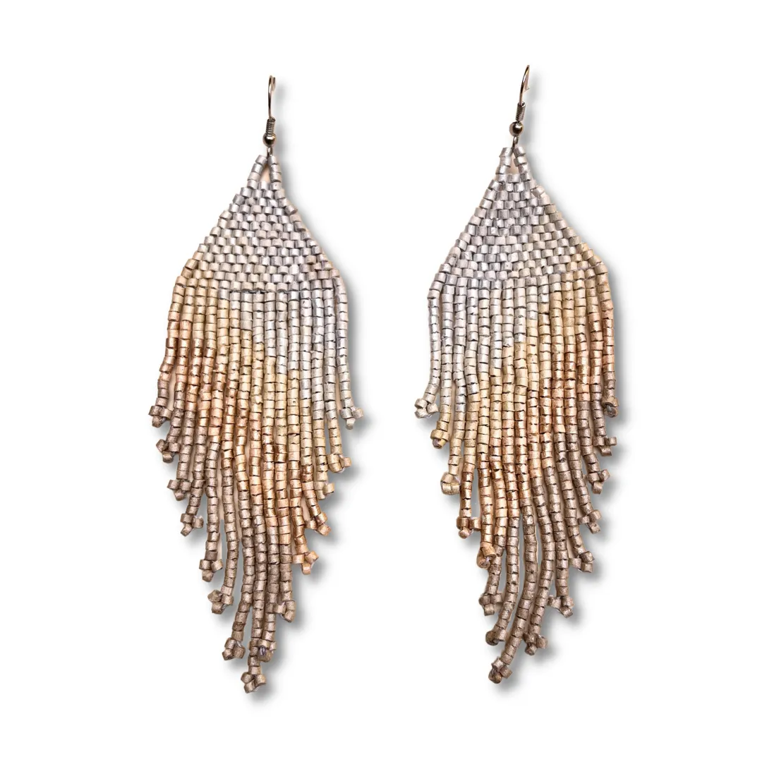 Lightweight Statement Earrings in Symmetrical Design