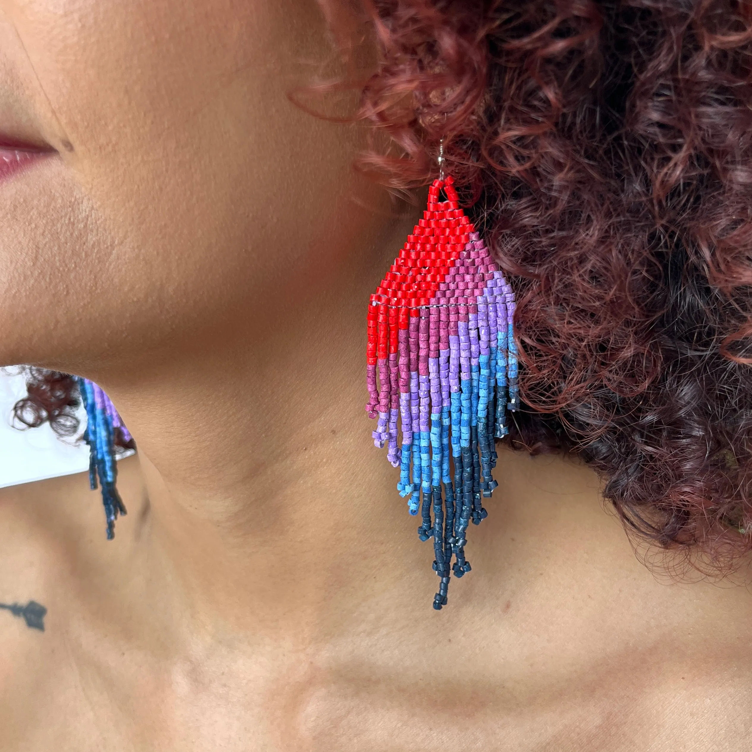 Lightweight Statement Earrings in Symmetrical Design