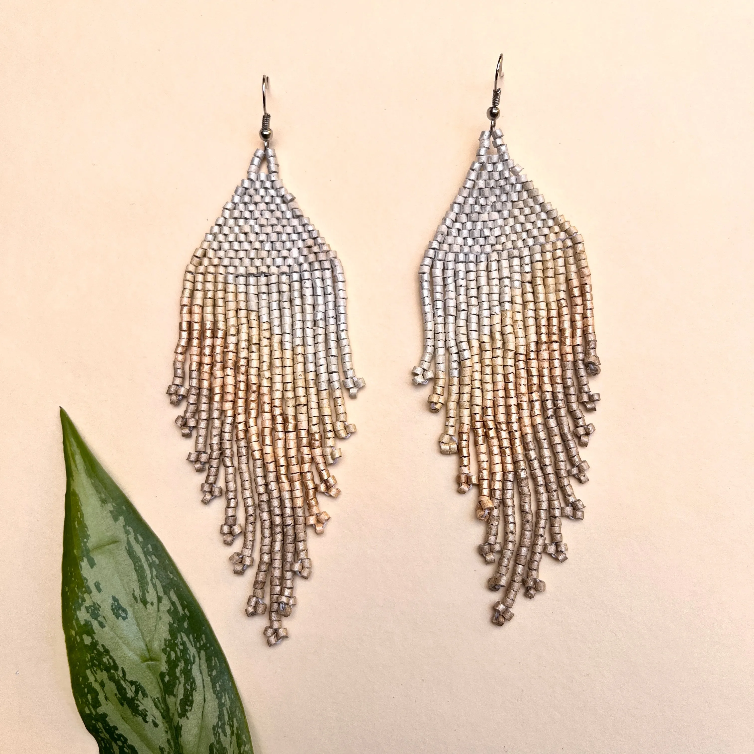 Lightweight Statement Earrings in Symmetrical Design