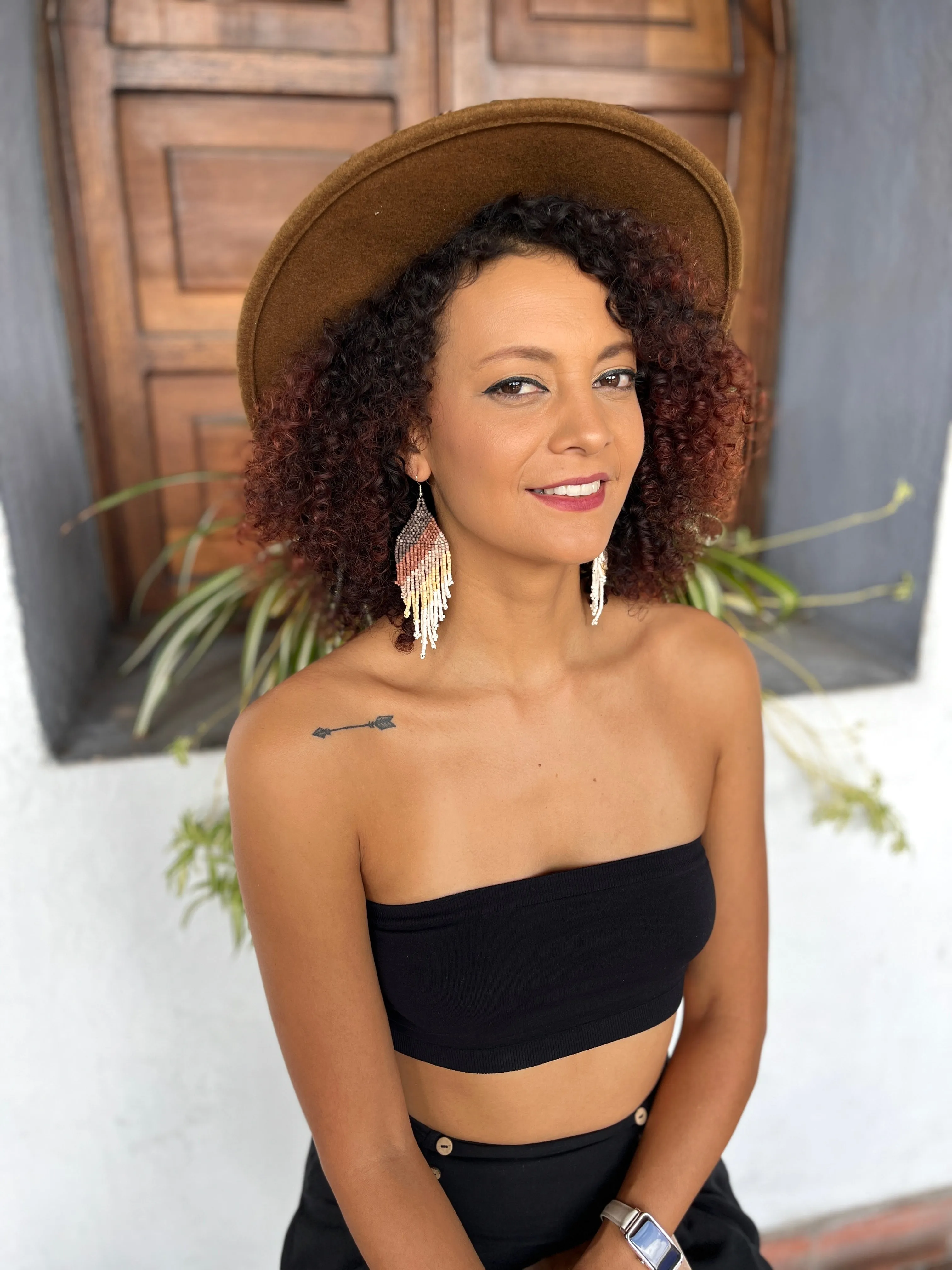 Lightweight Statement Earrings in Symmetrical Design