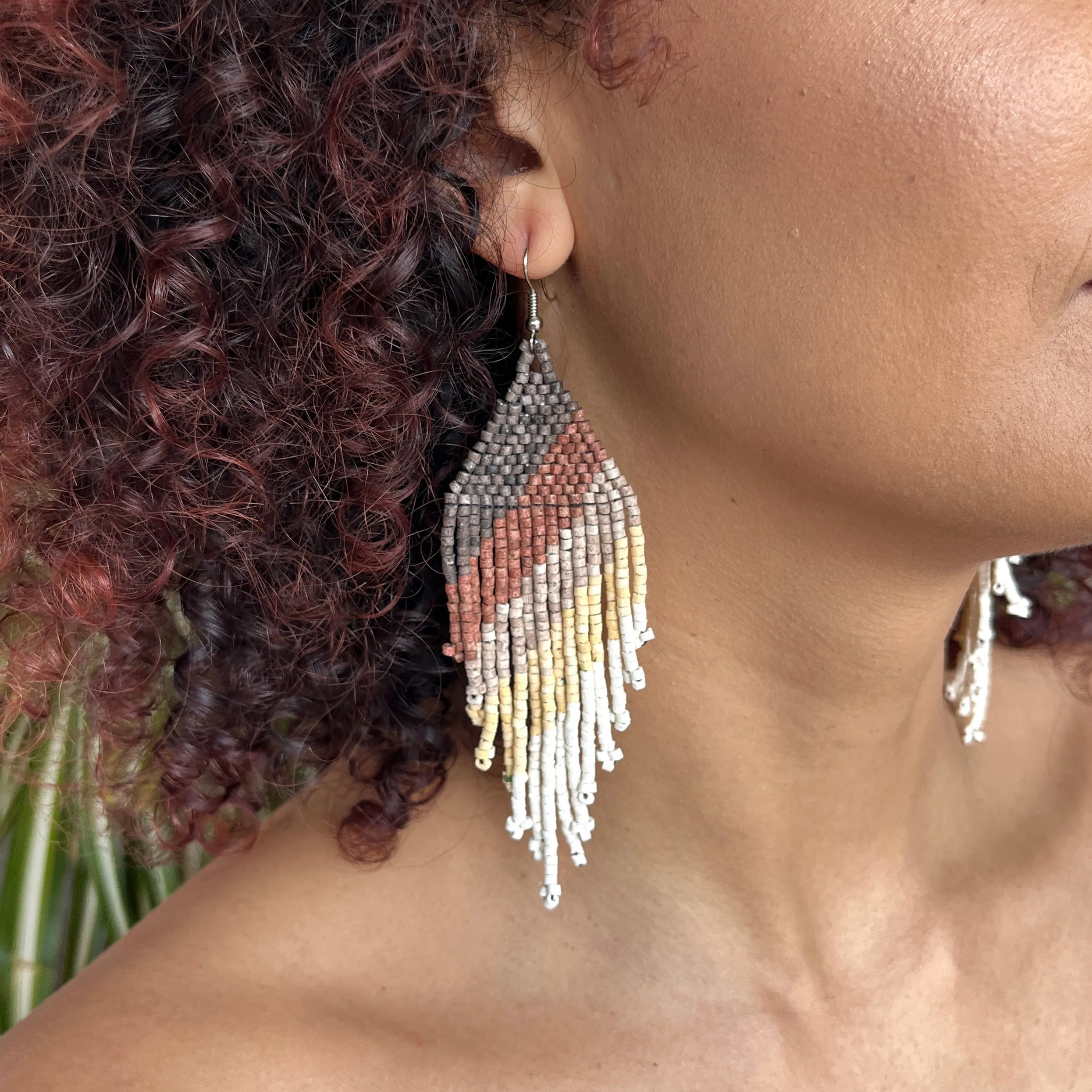 Lightweight Statement Earrings in Symmetrical Design