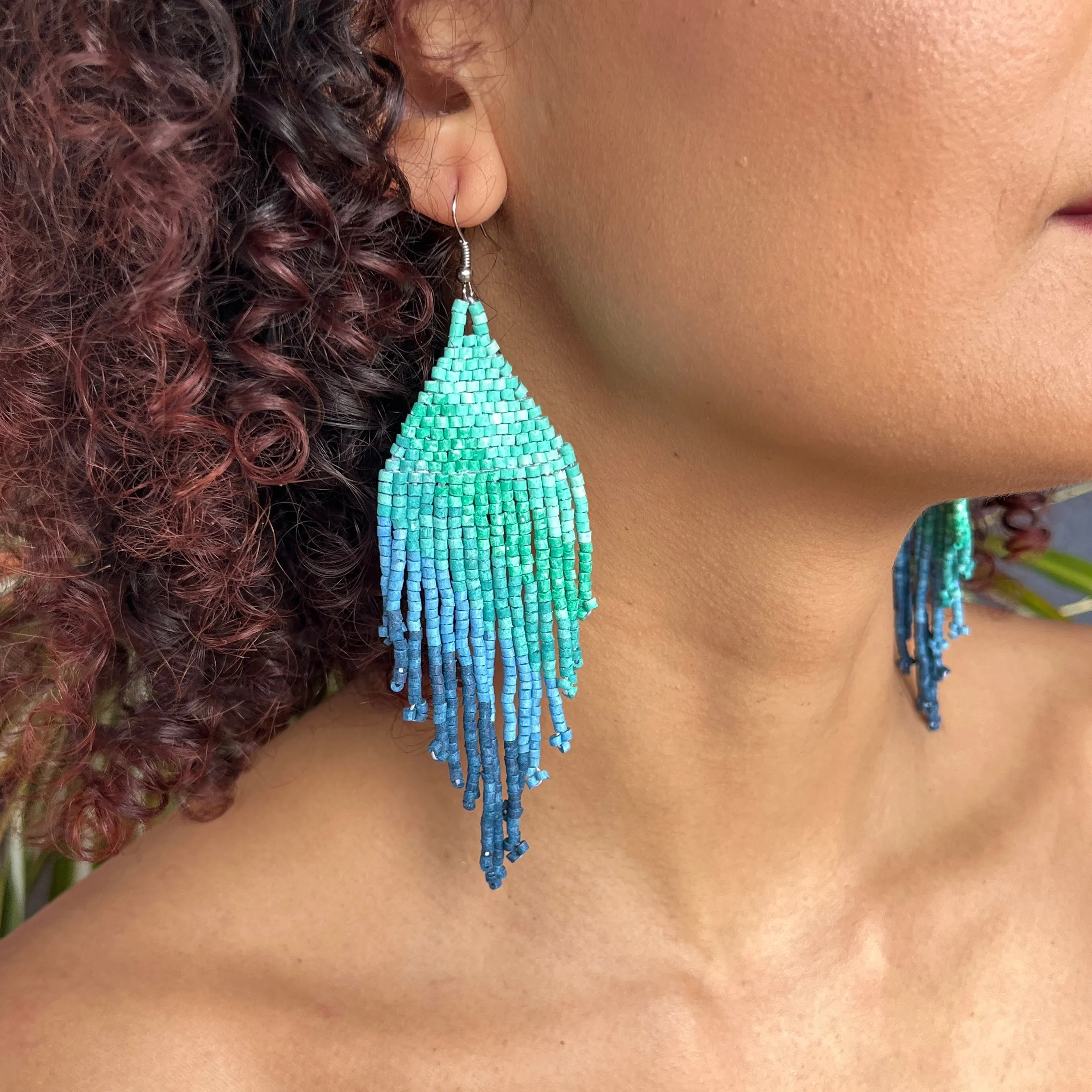 Lightweight Statement Earrings in Symmetrical Design