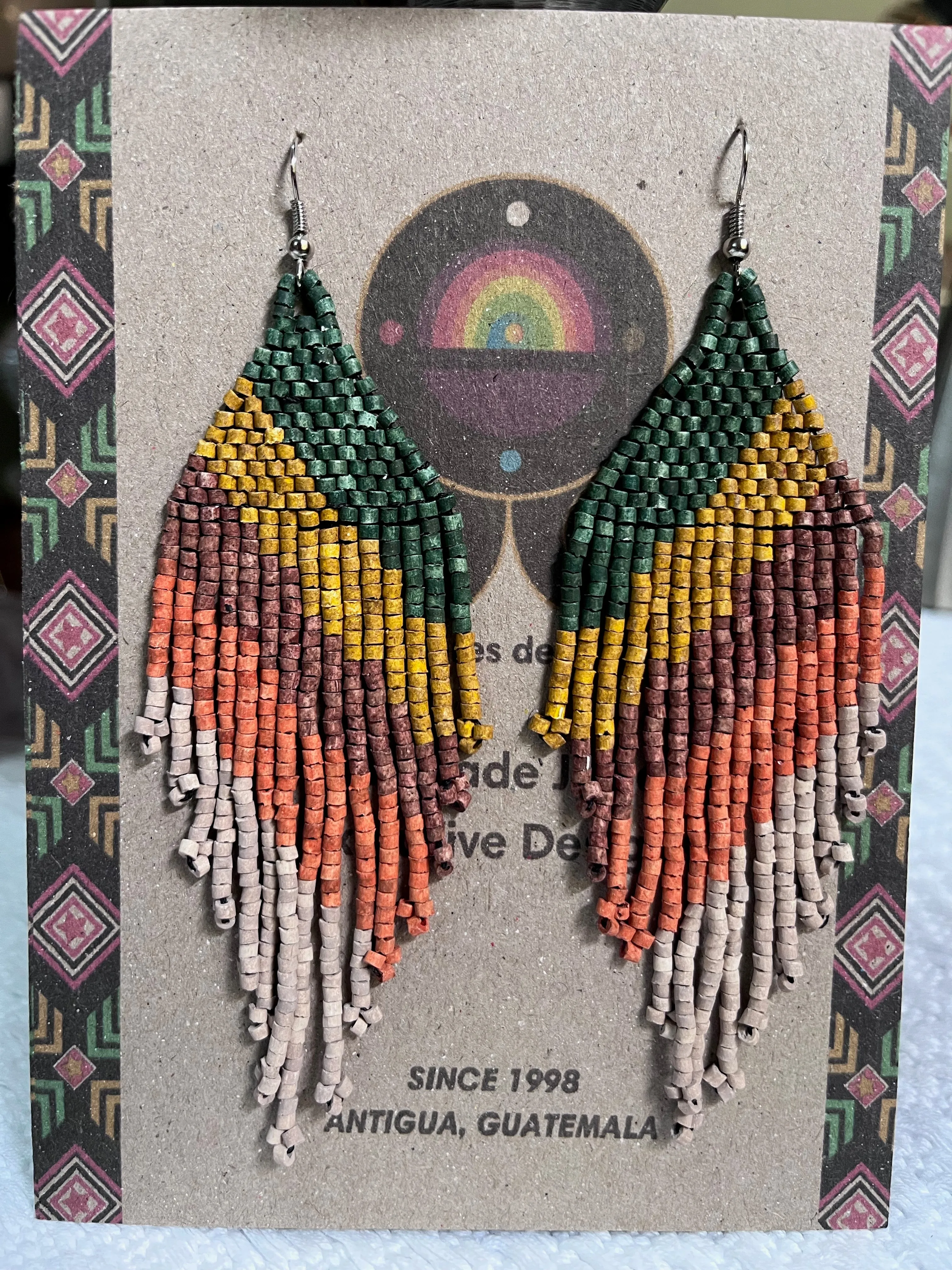 Lightweight Statement Earrings in Symmetrical Design