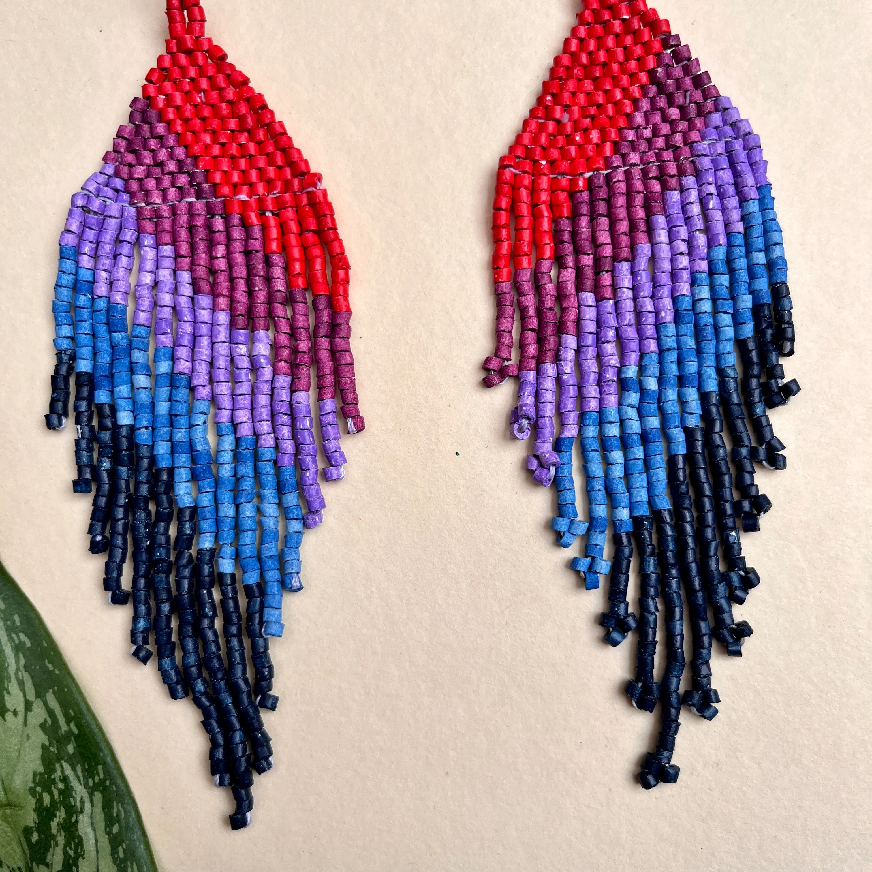 Lightweight Statement Earrings in Symmetrical Design