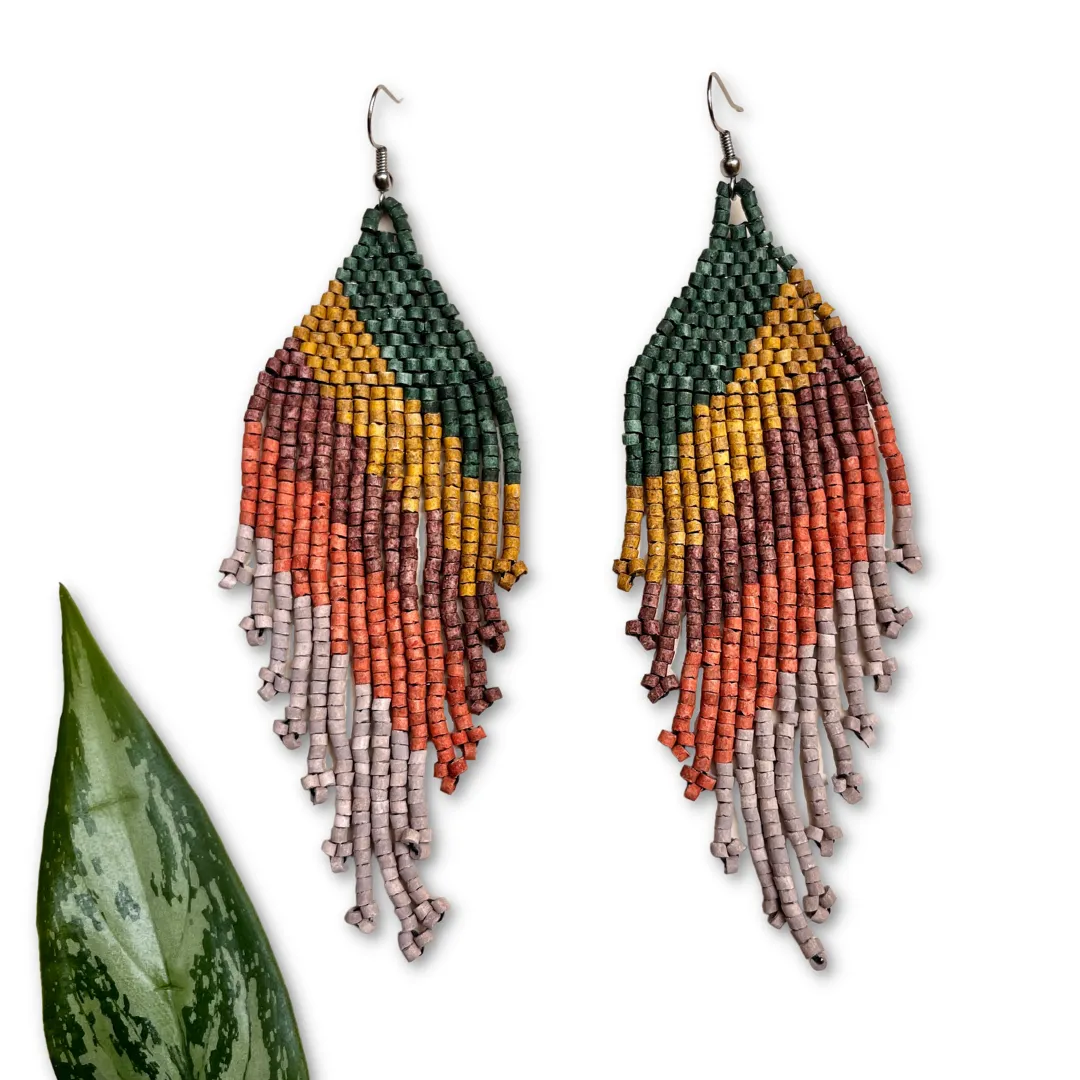 Lightweight Statement Earrings in Symmetrical Design