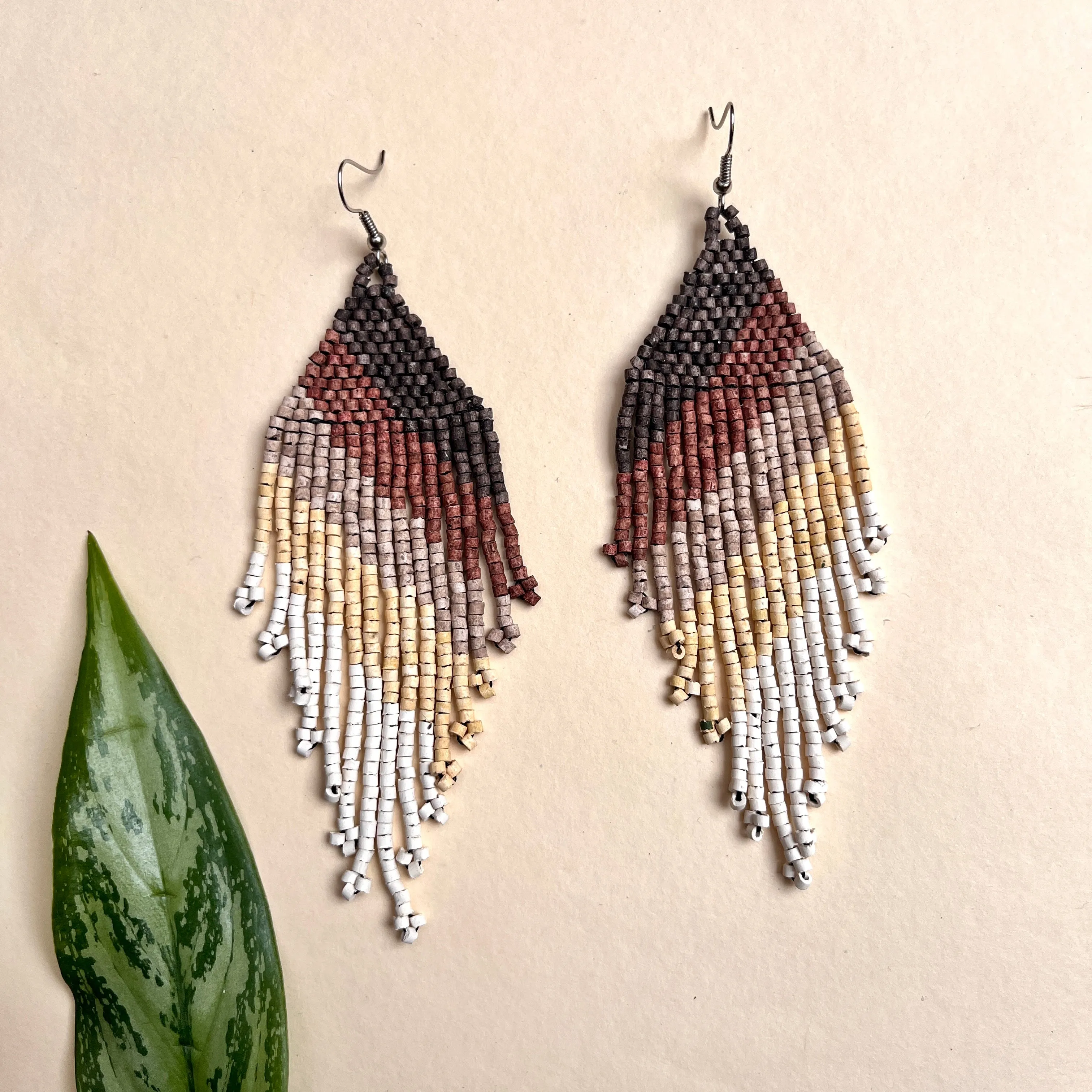 Lightweight Statement Earrings in Symmetrical Design