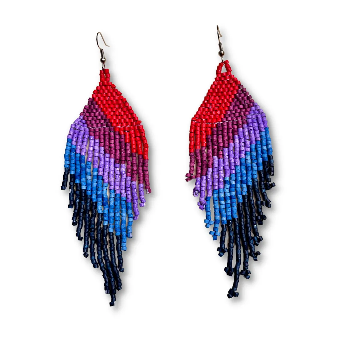Lightweight Statement Earrings in Symmetrical Design