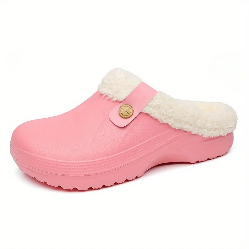 Lisa - Warme Pantoffels Voor Thuis, Antislip Instappers Met Ronde Neus