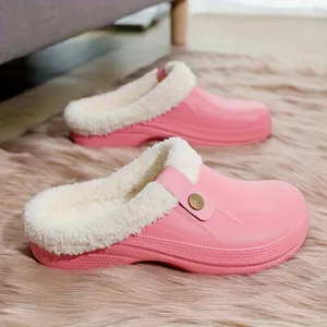 Lisa - Warme Pantoffels Voor Thuis, Antislip Instappers Met Ronde Neus