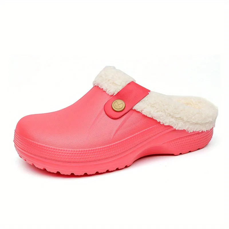 Lisa - Warme Pantoffels Voor Thuis, Antislip Instappers Met Ronde Neus