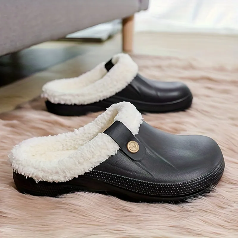 Lisa - Warme Pantoffels Voor Thuis, Antislip Instappers Met Ronde Neus