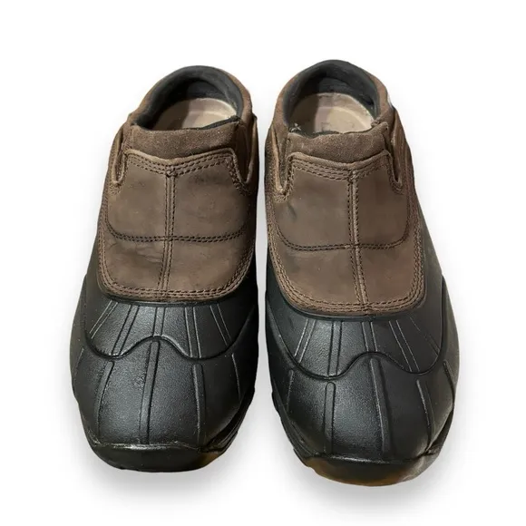 L.L. BEAN Storm Chaser Leather &amp; Rubber Clog