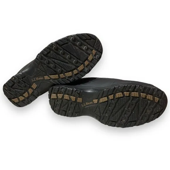 L.L. BEAN Storm Chaser Leather &amp; Rubber Clog