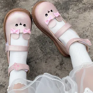 Lolita Bow Bear Shoes