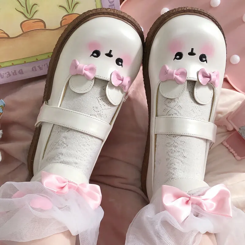 Lolita Bow Bear Shoes