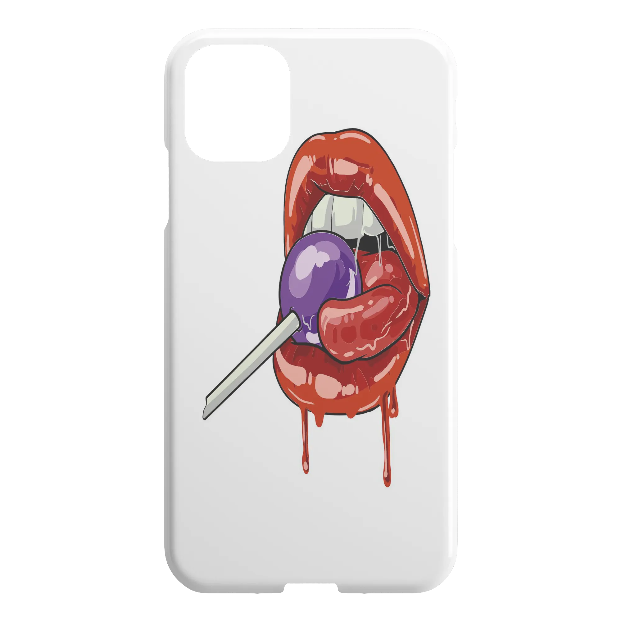 Lollipop Lips Phone Case