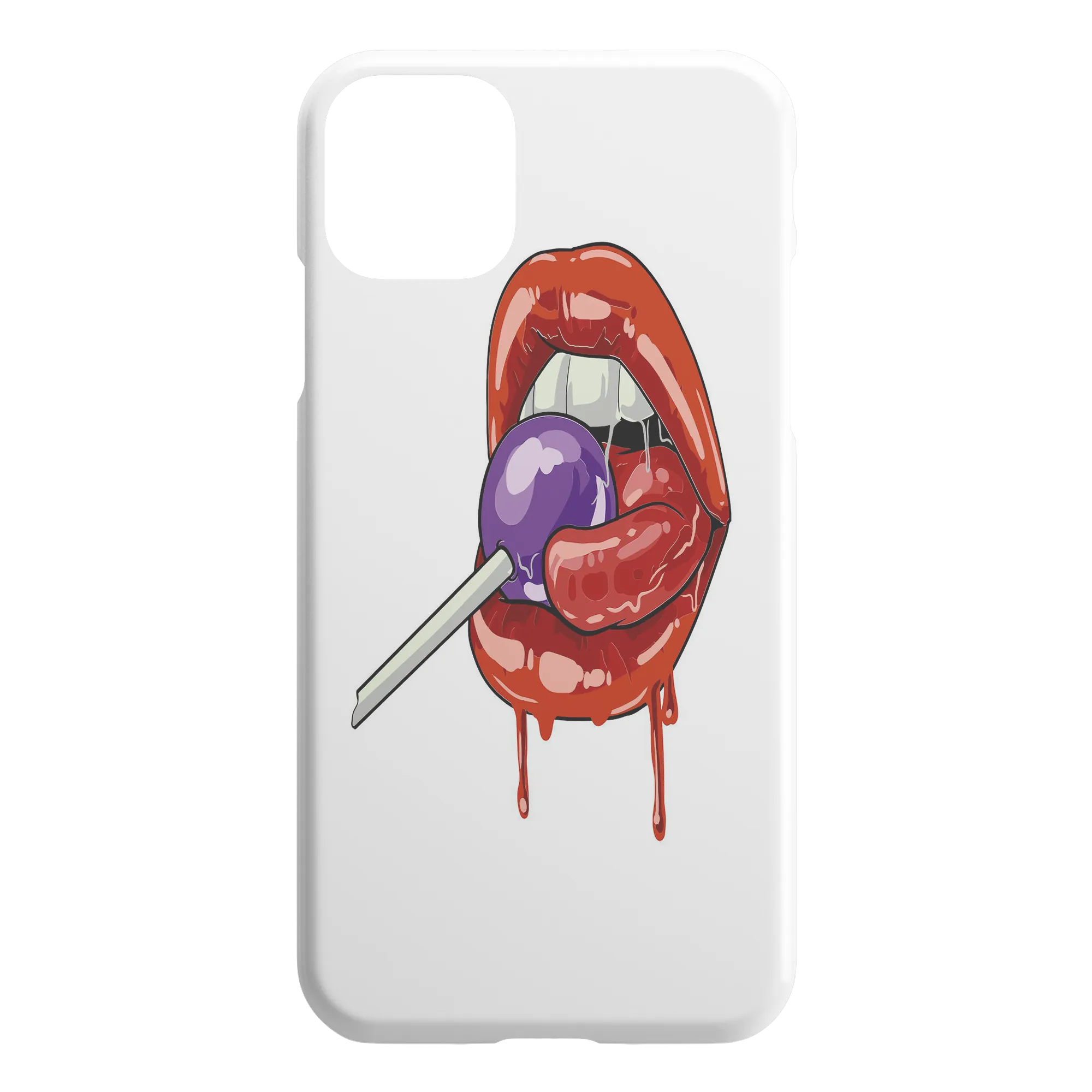 Lollipop Lips Phone Case