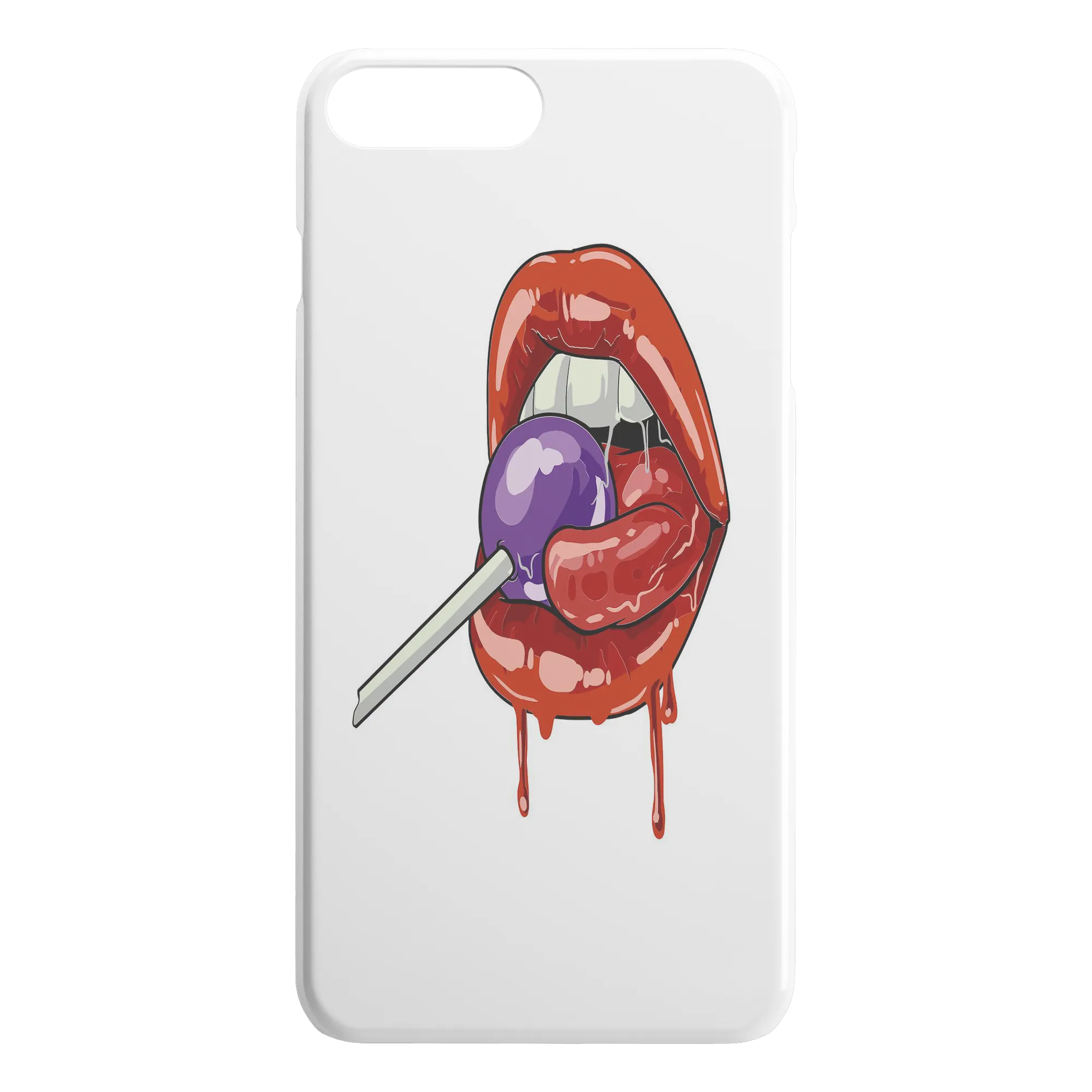 Lollipop Lips Phone Case