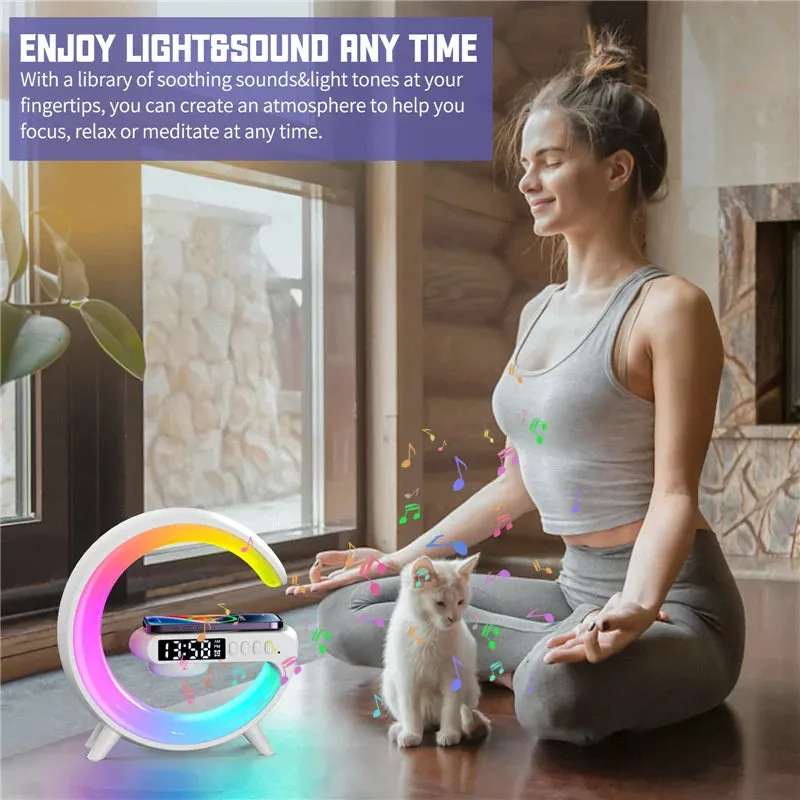 LumiCharge™ - Multifunction Wireless Rainbow Light Charger
