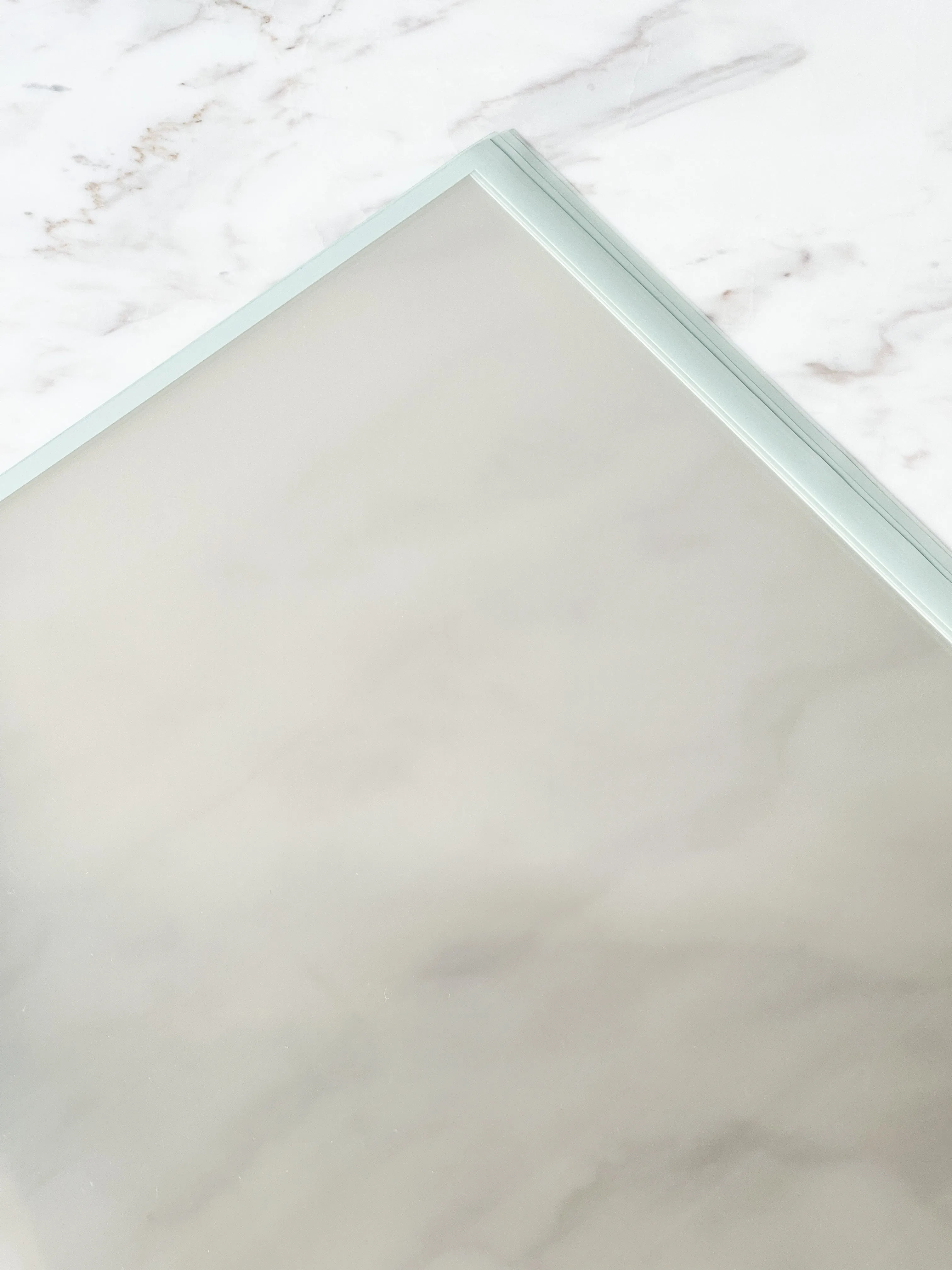 Macaron Color Frame Clear Wrapping Paper