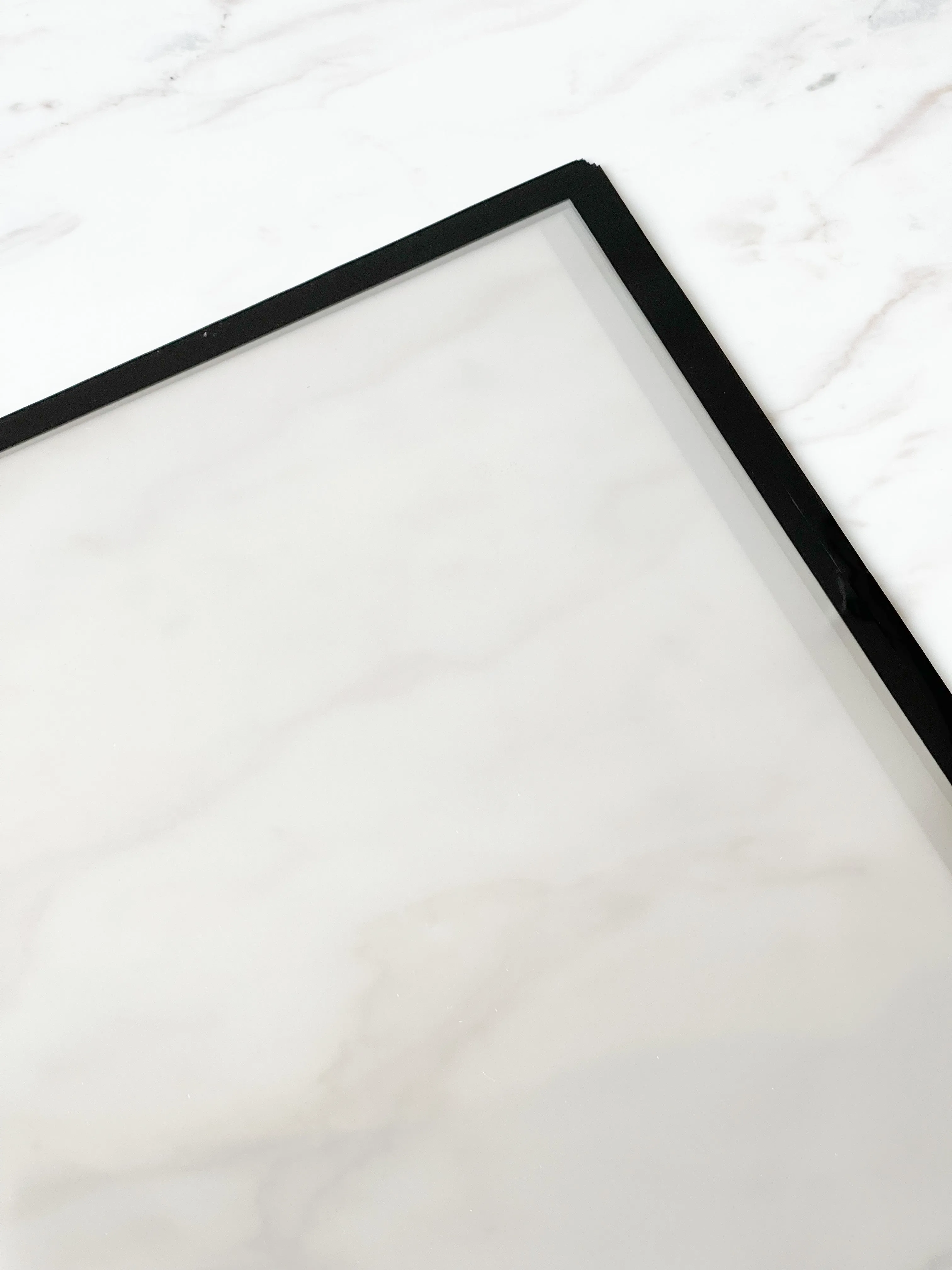 Macaron Color Frame Clear Wrapping Paper