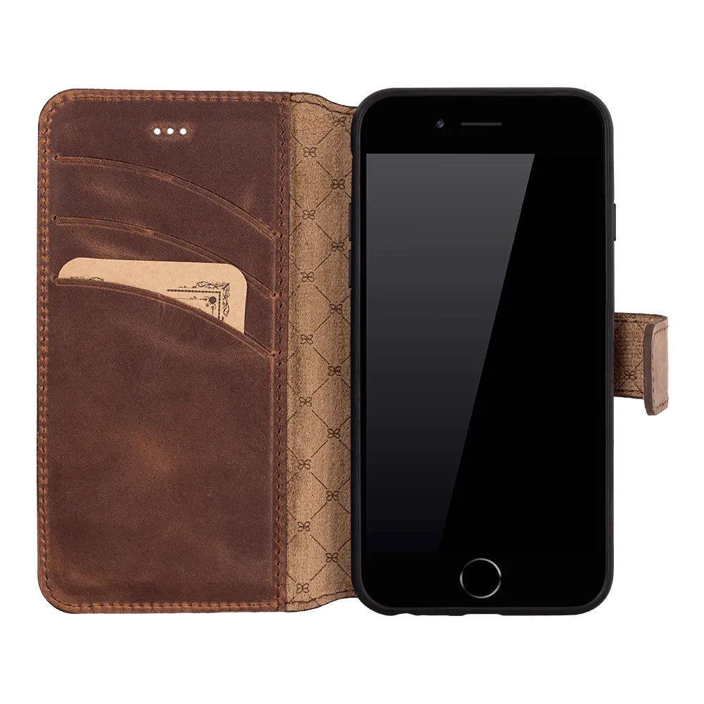 Magic iPhone SE/8/7 Detachable Genuine Leather Case / MW