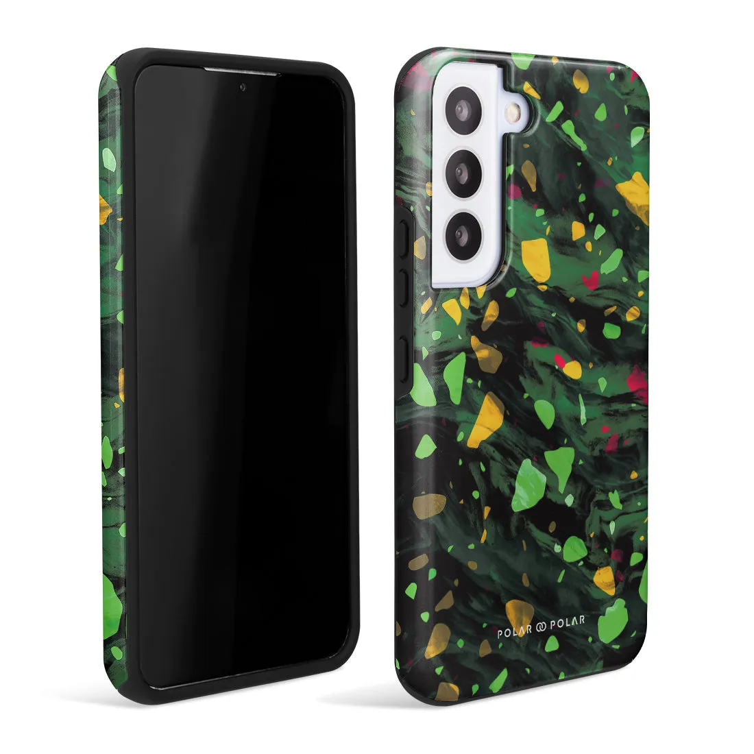 Malachite Terrazzo Gem Custom - Samsung Galaxy S22 5G Case