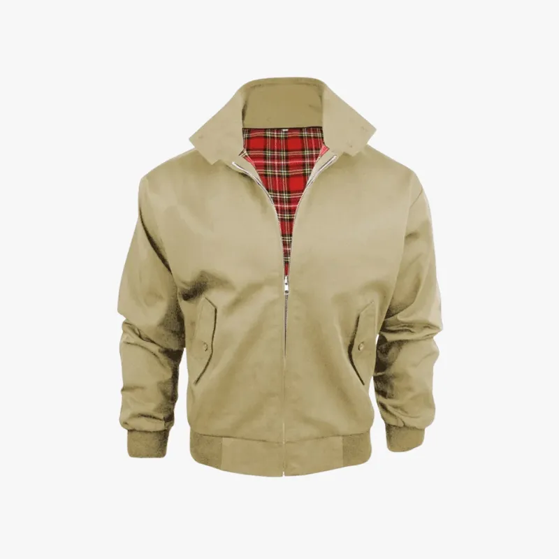 Mason | Lightweight Spring & Summer Bomber for Men - Classic Men’s Zip Jacket