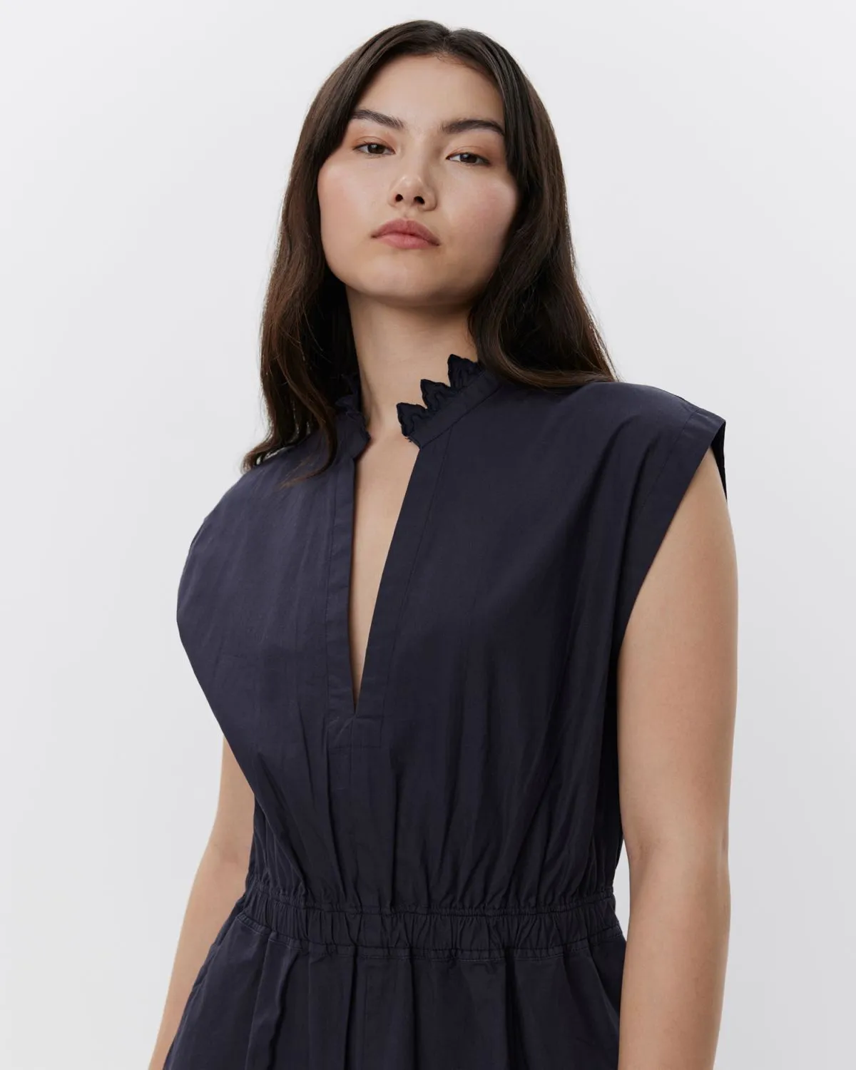 MEARASW DRESS - Navy Blue