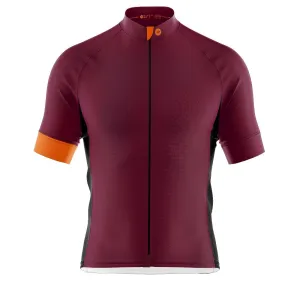 Mens Bezzie Aubergine Cycling Jersey