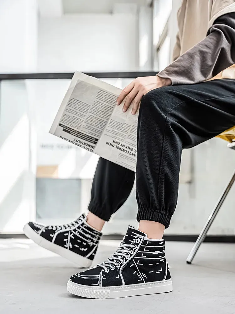Men’s High-Top Sneakers – Lightweight & Breathable for men