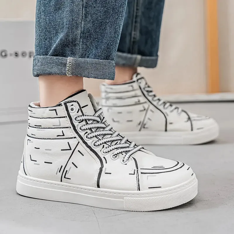 Men’s High-Top Sneakers – Lightweight & Breathable for men