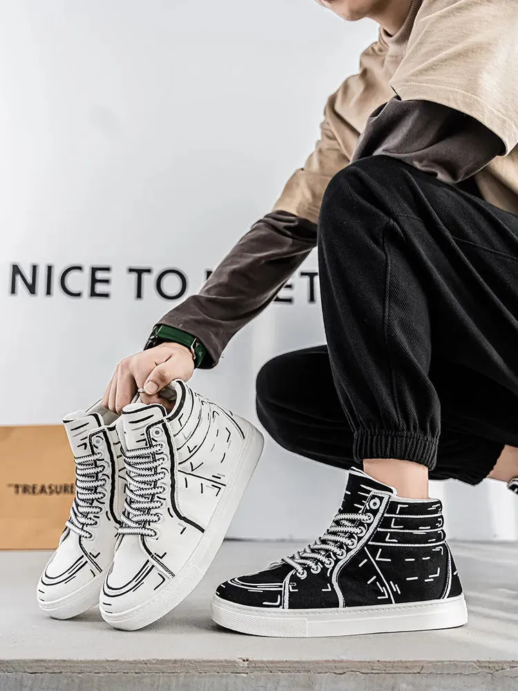 Men’s High-Top Sneakers – Lightweight & Breathable for men